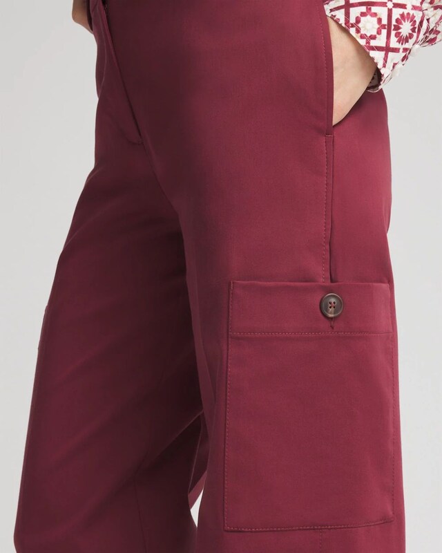 Sateen Cargo Pants - image 4